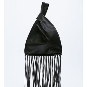 Zara Fringe Leather Bag